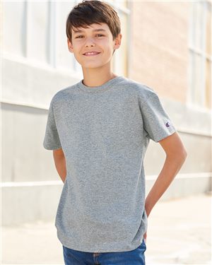 Champion® Youth Short Sleeve Tagless T-Shirt
