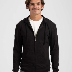 Tultex® Unisex Beach Full-Zip Hooded Sweatshirt