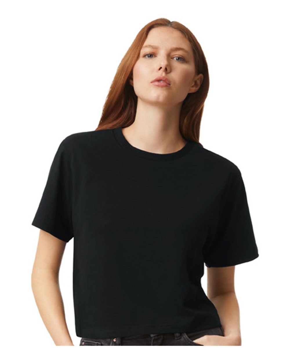 American Apparel® Women's Fine Jersey Boxy Tee
