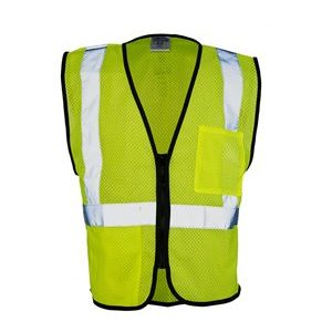 ML Kishigo® Double-Pocket Zippered Economy Class 2 Vest