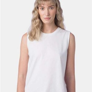 Alternative® Women's Cotton Jersey Go-To Crop Muscle Tank Top