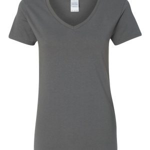 Gildan® Heavy Cotton™ Women's V-Neck T-Shirt