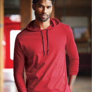 Gildan Softstyle® Lightweight Hooded Long Sleeve T-Shirt