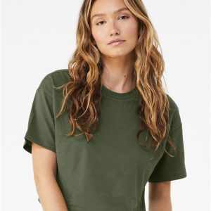 Bella+Canvas® Women's Jersey Crop Tee
