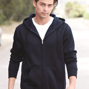 Independent Trading Co. Unisex Special Blend Raglan Full-Zip Hooded Sweatshirt
