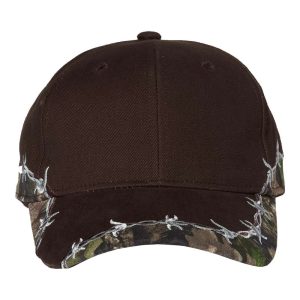 Outdoor Cap® Camouflage w/Barbed Wire Cap