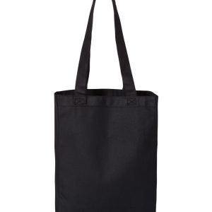 Q-Tees™ 12L Gussetted Canvas Shopping Bag