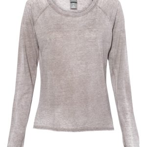 J. America Women's Zen Jersey Hi-Low Long Sleeve T-Shirt