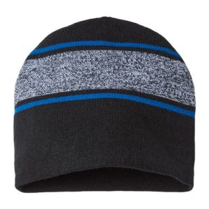 Cap America® USA-Made Variegated Striped Beanie