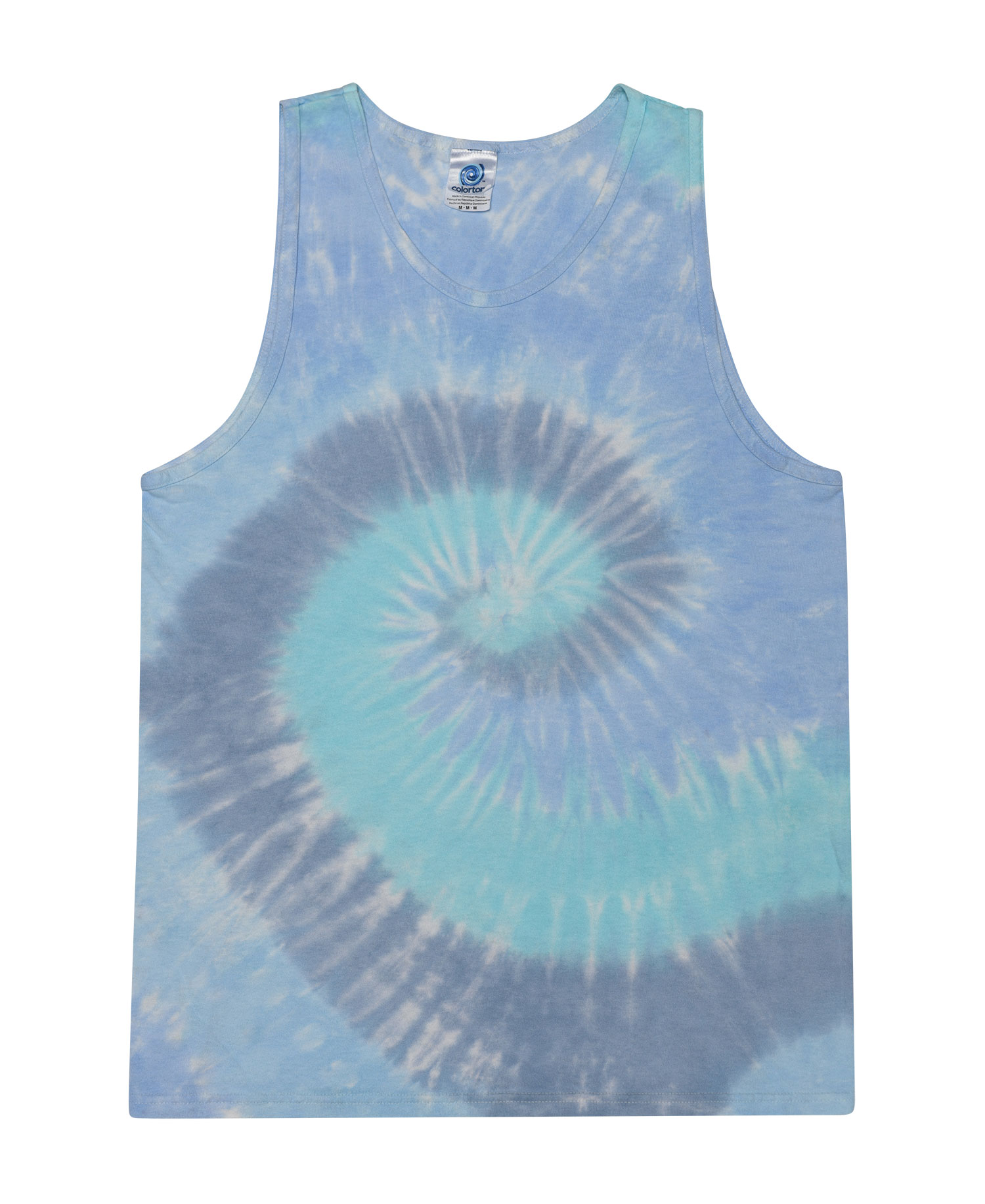Lagoon Blue Tie Dye Blank
