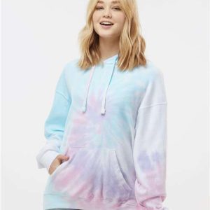 Colortone Tie-Dyed Cloud Fleece Hooded SweatShirt