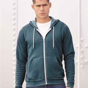 Bella+Canvas® Unisex Sponge Fleece Full-Zip Hoodie