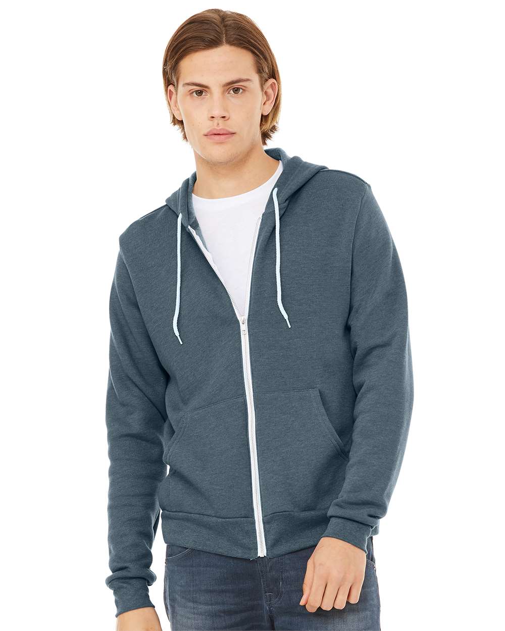 Heather Slate Gray Blank
