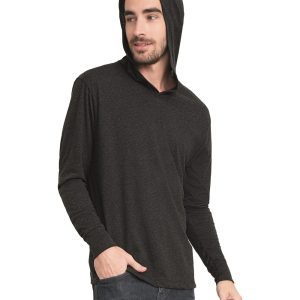 Next Level Unisex Triblend Hooded Long Sleeve Pullover