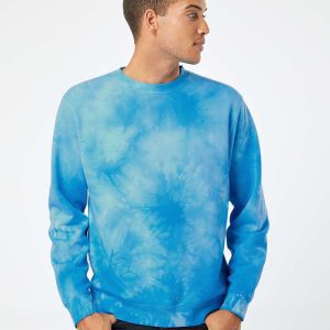 Independent Trading Co. Unisex Midweight Tie-Dyed Sweatshirt