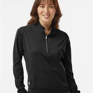 Adidas Women's Ultimate365 Textured Quarter-Zip Pullover