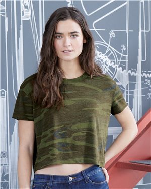 Alternative® Women's Vintage Jersey Headliner Crop Tee