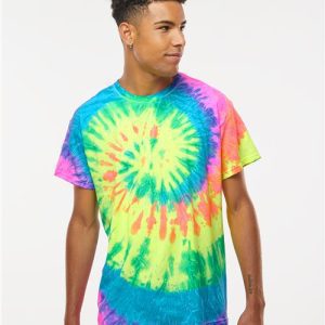 Colortone Multi-Color Tie-Dyed T-Shirt