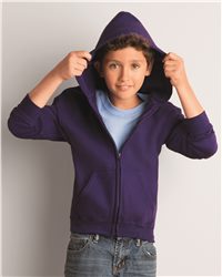 Gildan® Heavy Blend™ Youth Full-Zip Hooded Sweatshirt