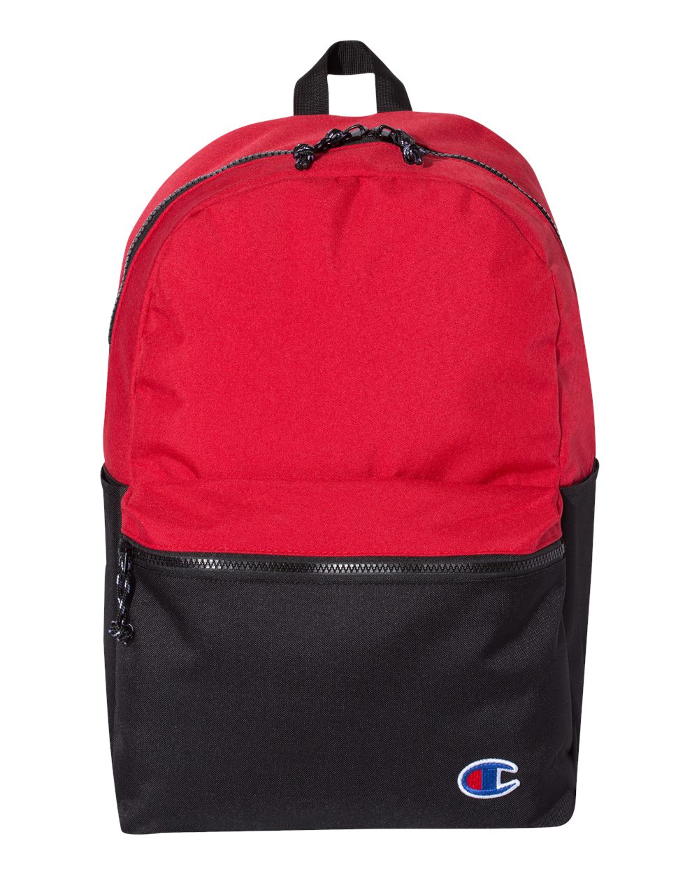 Heather Red Scarlet/Black Blank