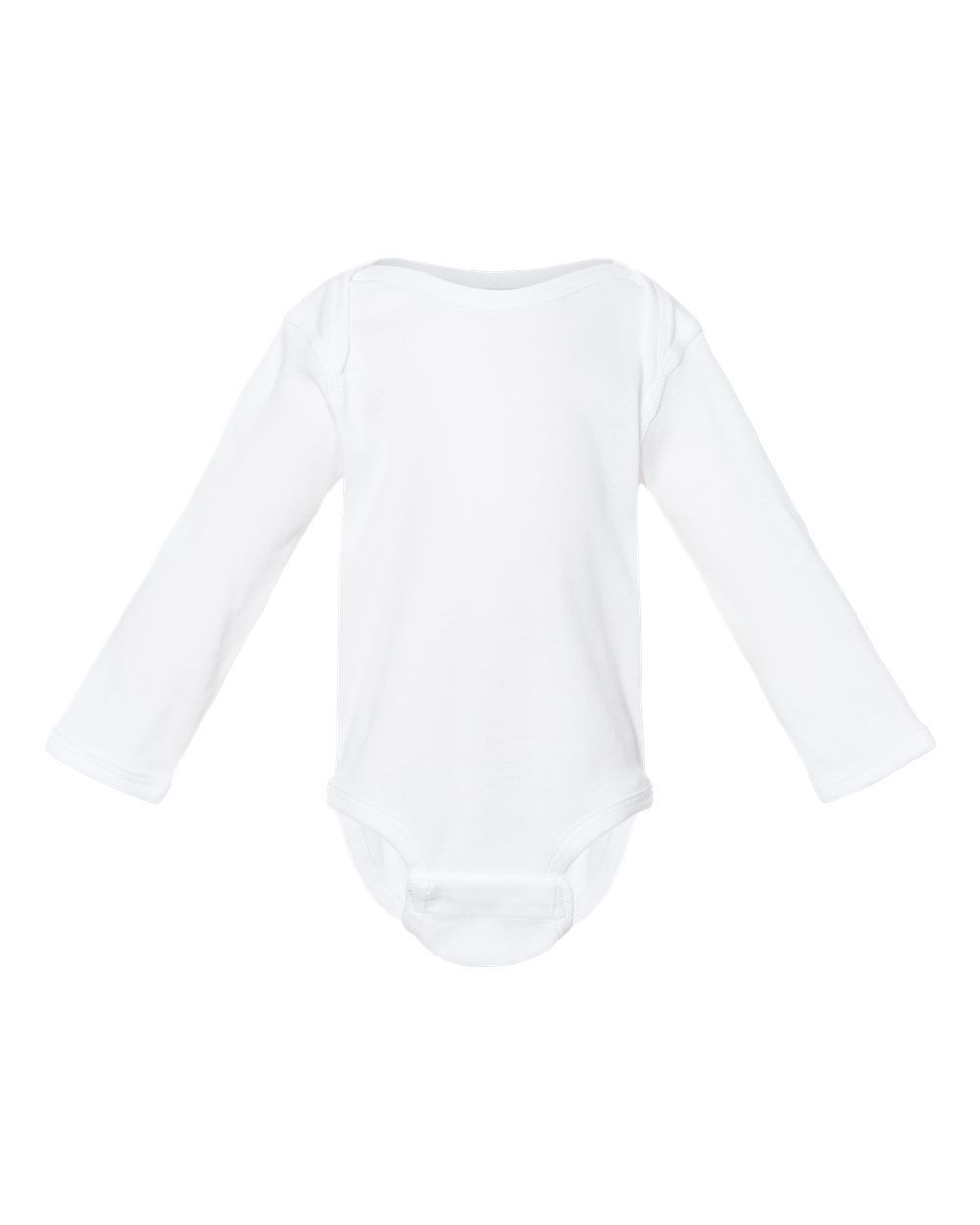Rabbit Skins Infant Long Sleeve Baby Rib Bodysuit