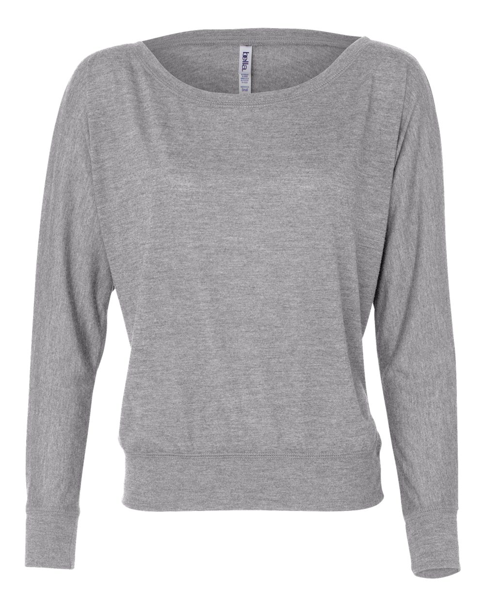 Bella+Canvas® Women's Flowy Off Shoulder Long Sleeve Tee