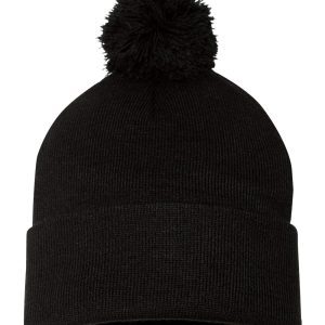 Sportsman™ 12'' Pom Pom Knit Beanie