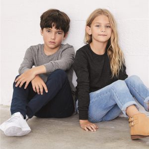 Bella+Canvas® Youth Jersey Long Sleeve Tee