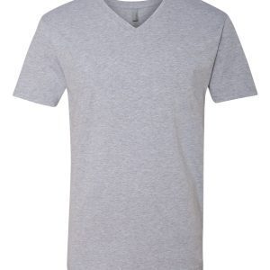 Next Level Cotton Short Sleeve V-Neck Shirt