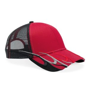 Outdoor Cap® Flame Mesh-Back Cap