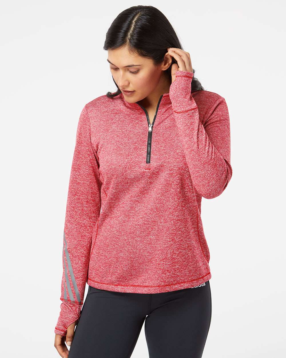 Power Red/Heather Black Blank