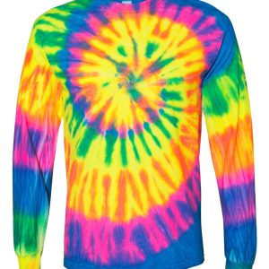 Dyenomite Spiral Tie Dye Long Sleeve Shirt