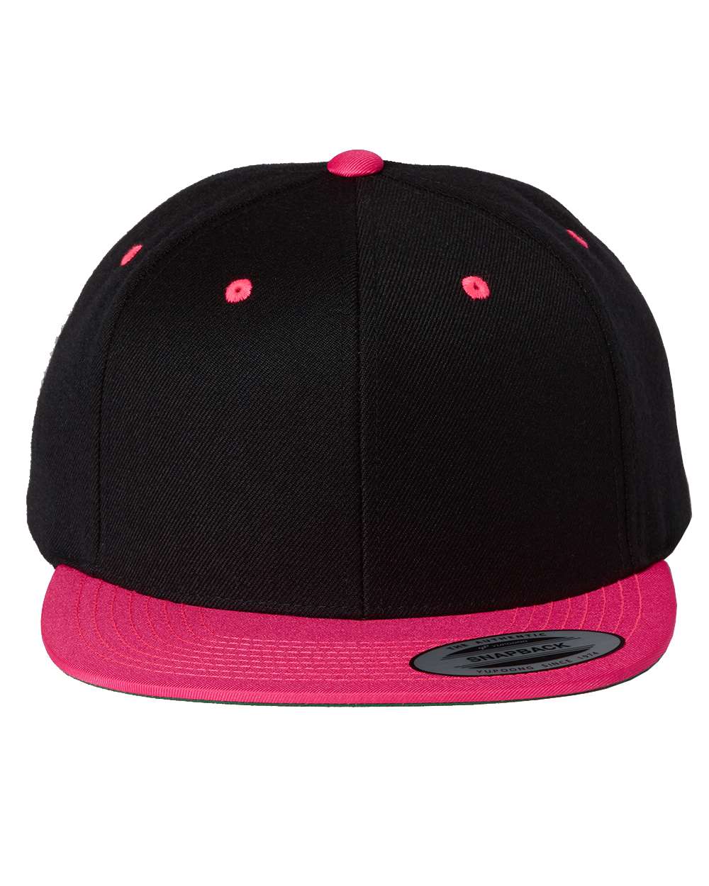 Black/Neon Pink Blank