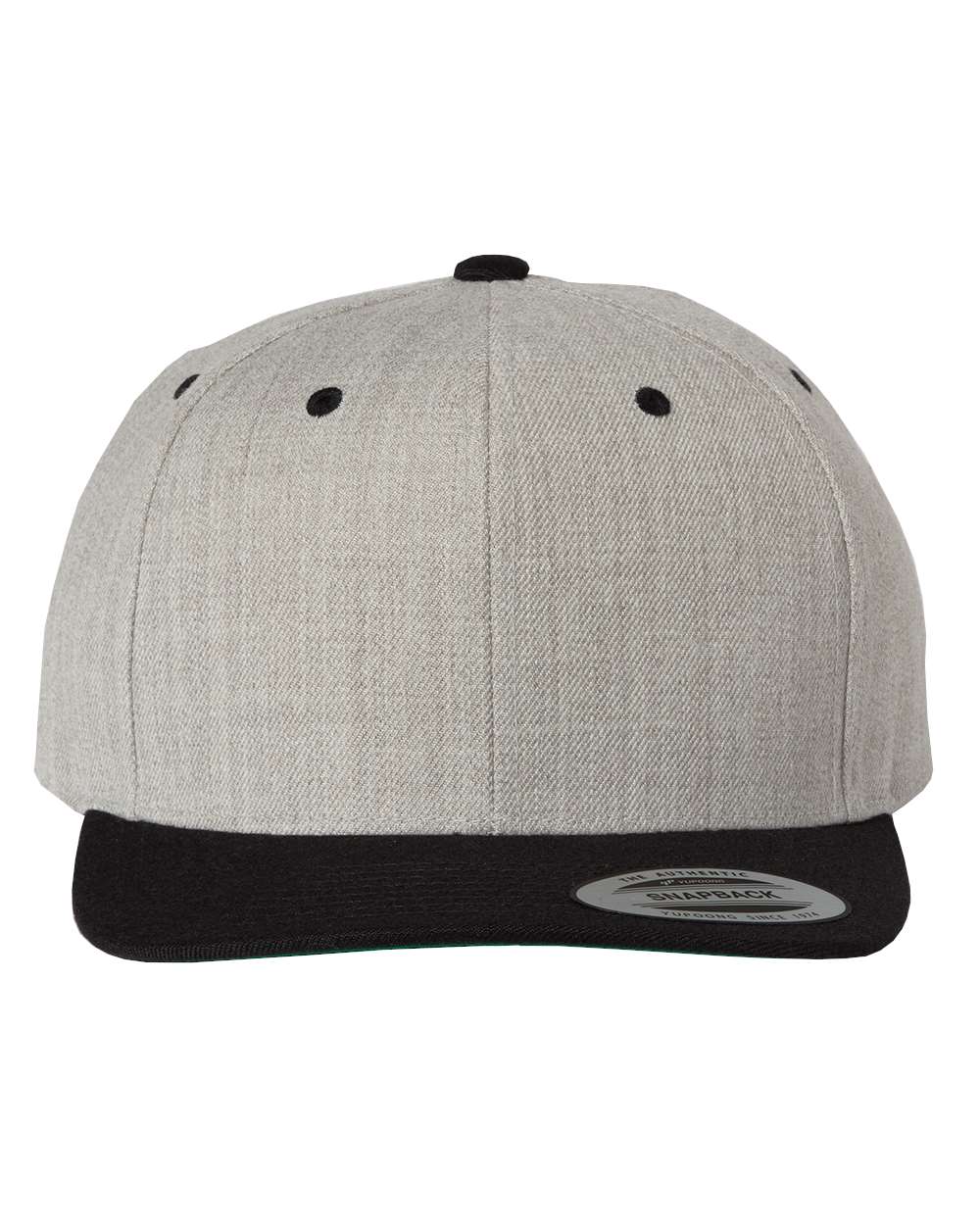 Heather Gray/Black Blank
