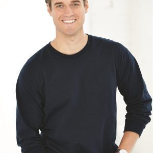 Bayside™ USA-Made 100% Cotton Long Sleeve T-Shirt