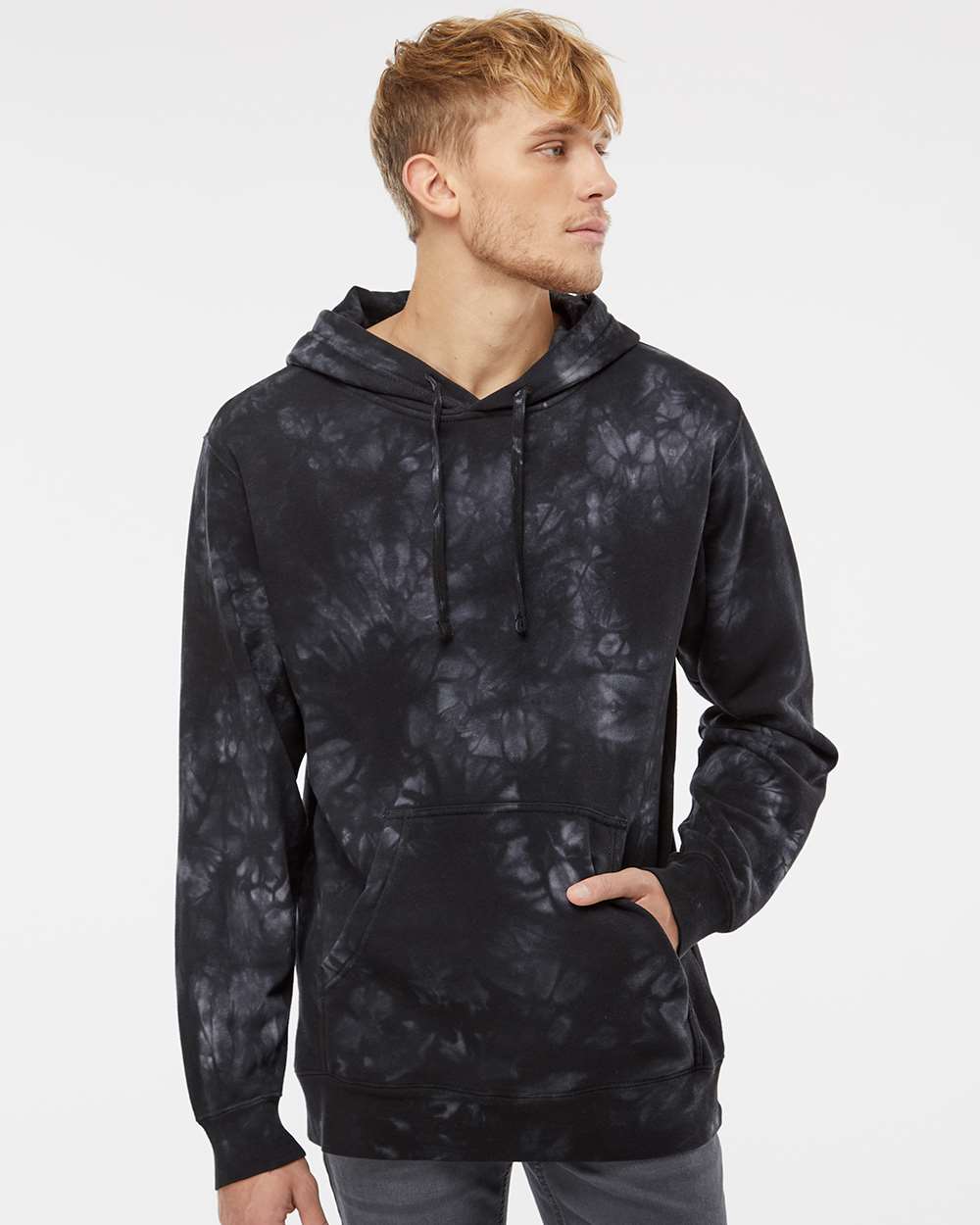 Tie Dye Black Blank
