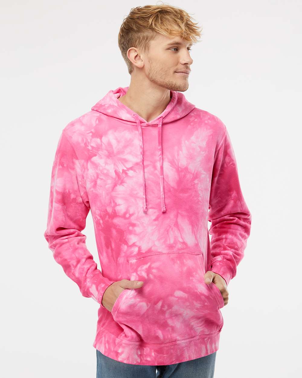 Tie Dye Pink Blank