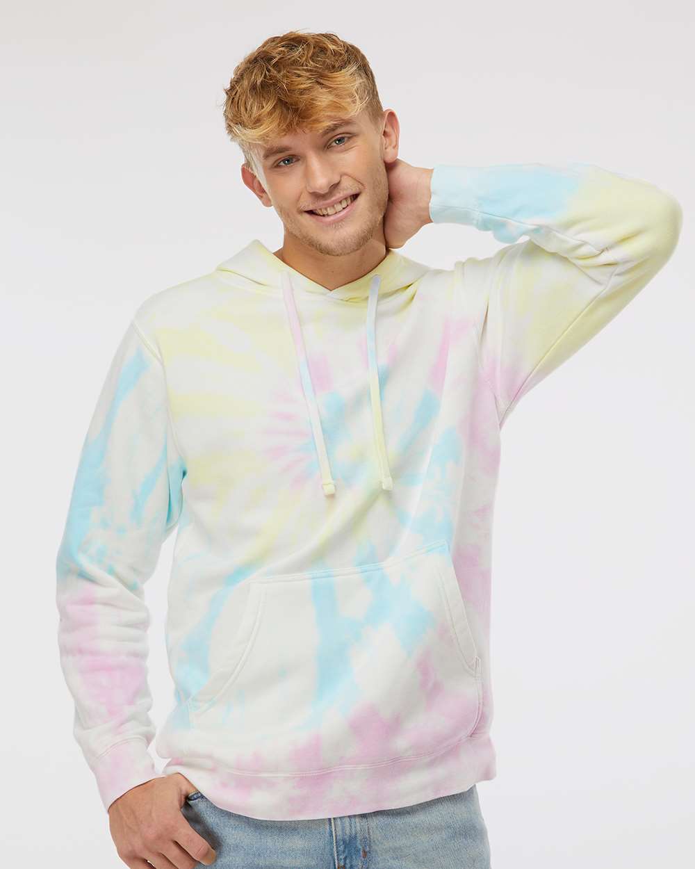 Tie Dye Sunset Swirl Blank