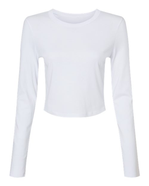 Bella+Canvas® Women's Micro Rib Long Sleeve Baby Tee