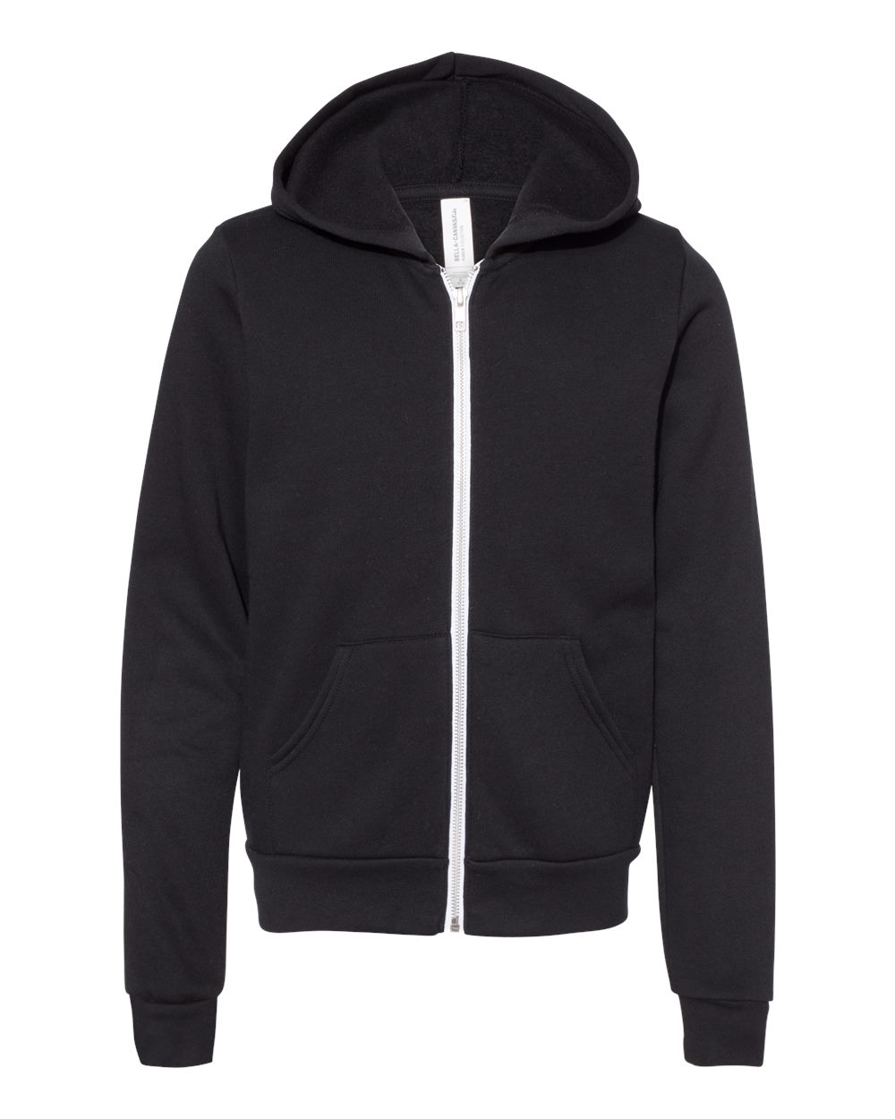 Bella + Canvas Youth Sponge Fleece Full-Zip Hoodie
