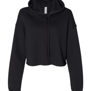Bella+Canvas® Women's Cropped Fleece Hoodie