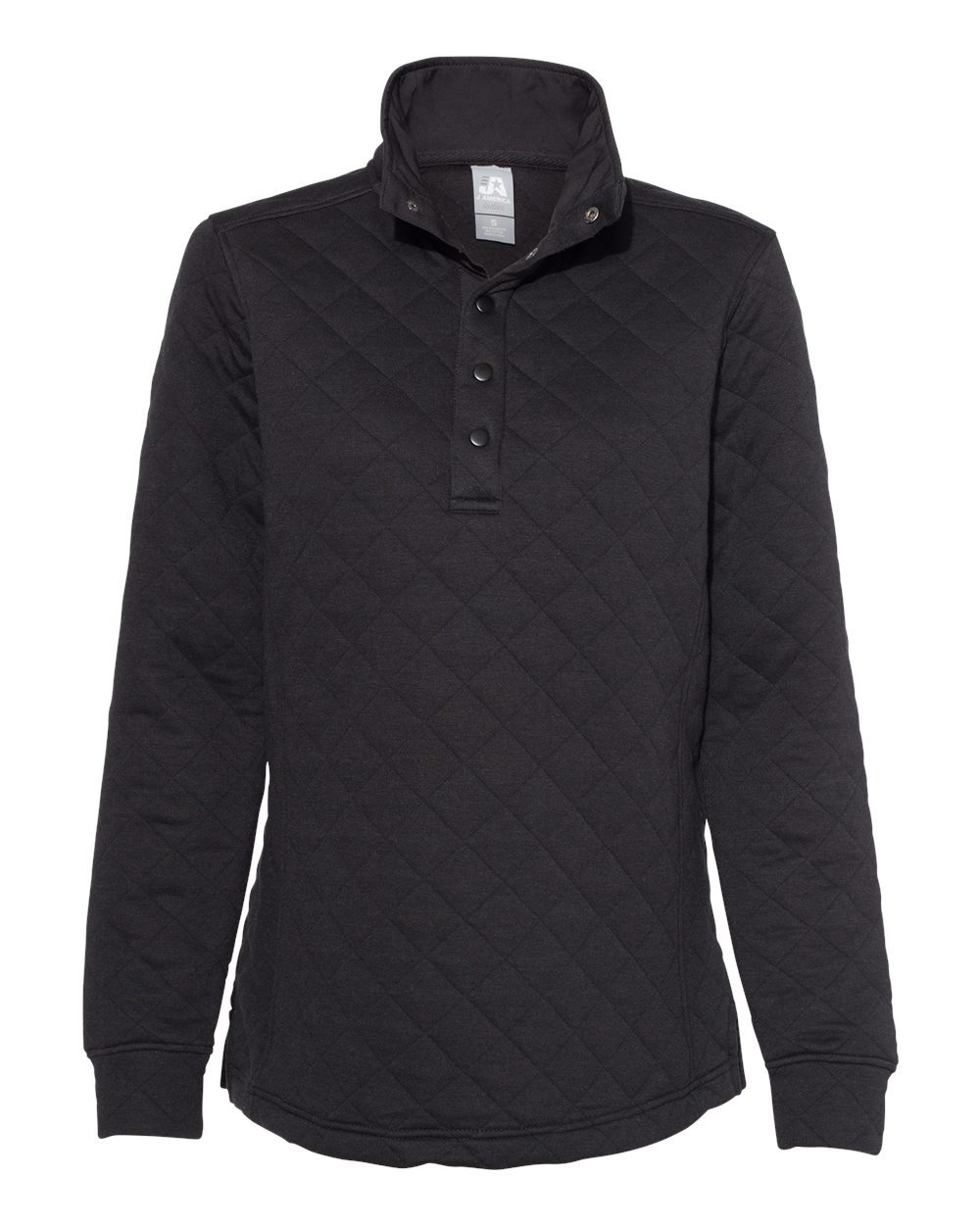 J. America Women's Quilted Snap Pullover