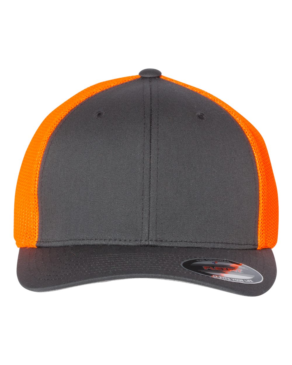 Charcoal Gray/Neon Orange Blank