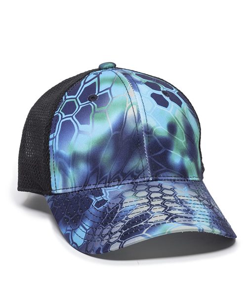 Outdoor Cap Performance Camouflage Mesh-Back Cap