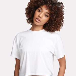 Next Level™ Women's Ideal Crop Tee Shirt