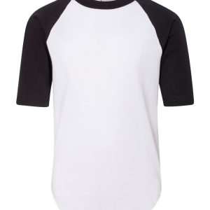 Augusta Sportwear® Youth Three-Quarter Sleeve Baseball Jersey