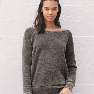 Bella+Canvas® Women's Sponge Fleece Wide Neck Sweatshirt