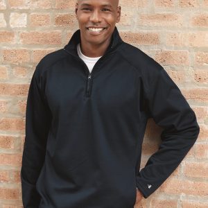 Badger Performance Fleece Quarter-Zip Pullover
