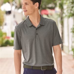 Adidas Heathered Sport Polo Shirt