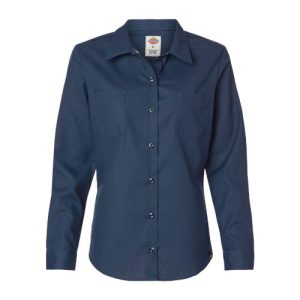 Dickies® Women's Industrial Long Sleeve Work Shirt